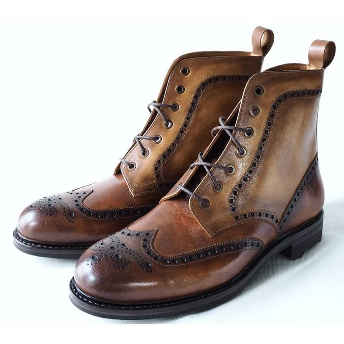 Gambar Fortuna Shoes Pria Patina Dress Boots - Game of Thrones Viserion dari Fortuna Shoes Indonesia Kota Bandung Tokopedia