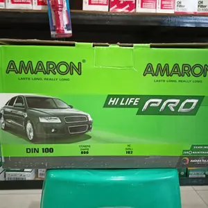 Amaron Hi Life Pro DIN100 12V 100AH Baterai Mobil Kapasitas Besar untuk BMW & Audi dengan Garansi 1 Tahun Amaron 60044