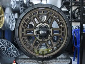 Velg offroad DOPANG HSR Ring 17X85 Lubang 6X139,7 ET 8 warna SMBRZ BL