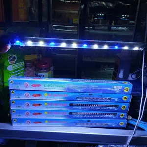 Lampu LED Celup Aquarium Aquascape Kolam Armada Recent Putih Biru Top