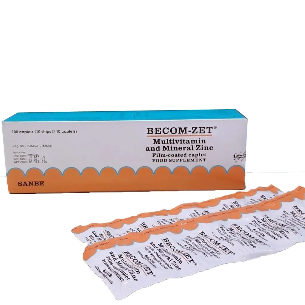 Becom Zet Vitamin C 750 mg