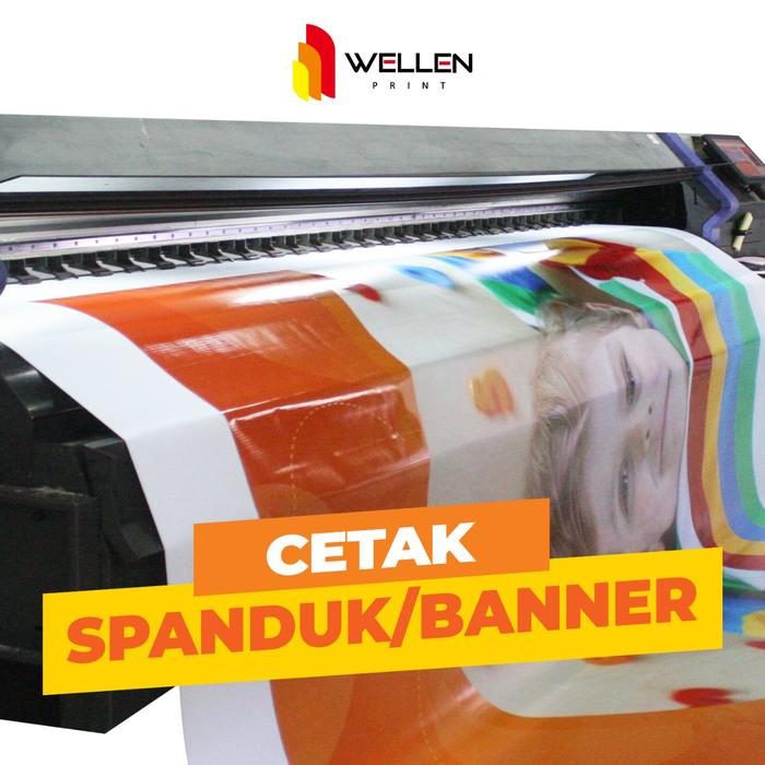 Gambar cetak spanduk flexy banner / Print flexi baliho / backdrop billboard - Flexi 280 gsm dari WELLEN PRINT OFFICIAL Kota Administrasi Jakarta Selatan Tokopedia
