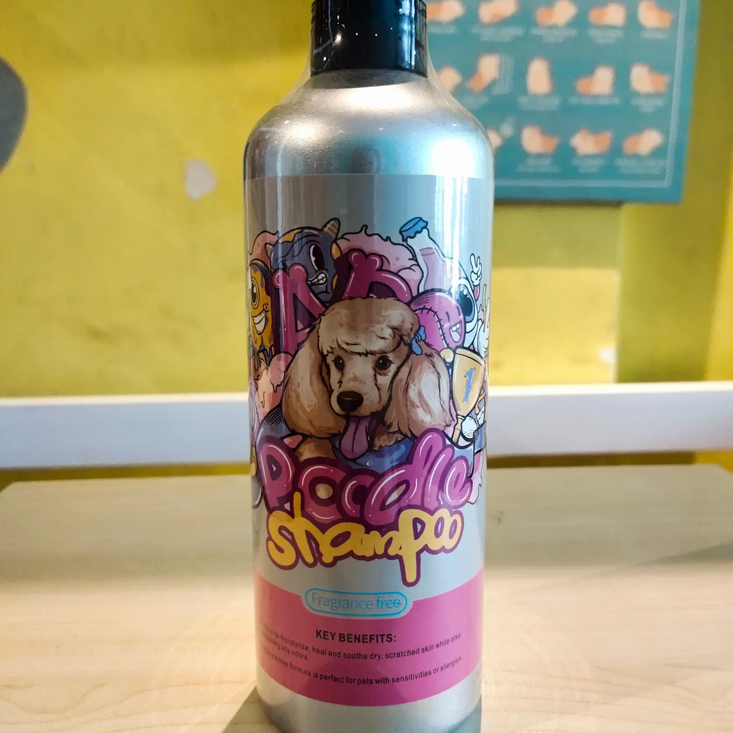 Poodle Fragrance Free Dog Shampoo 500ml