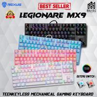 Gambar Rexus Legionare MX9 RGB TKL Mechanical Gaming Keyboard dari mog id Kota Administrasi Jakarta Pusat 1 Tokopedia
