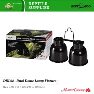 Dual Lamp Shade 2X40W Mini