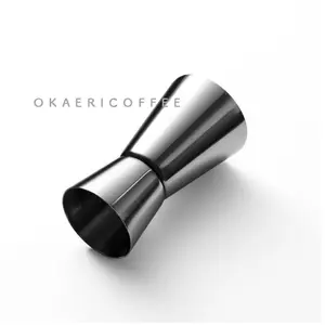 Jigger 15/30ml Stainless / Measuring Cup / Gelas Ukur Takar Gula Syrup