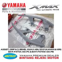 Gambar ASSIST, GRIP & 2, BEHEL XMAX ABU 2021 (KANAN & KIRI) dari Yamaha Bintang Rejeki Motor Kab. Bandung 3 Tokopedia