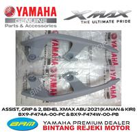 Gambar ASSIST, GRIP & 2, BEHEL XMAX ABU 2021 (KANAN & KIRI) dari Yamaha Bintang Rejeki Motor Kab. Bandung 1 Tokopedia