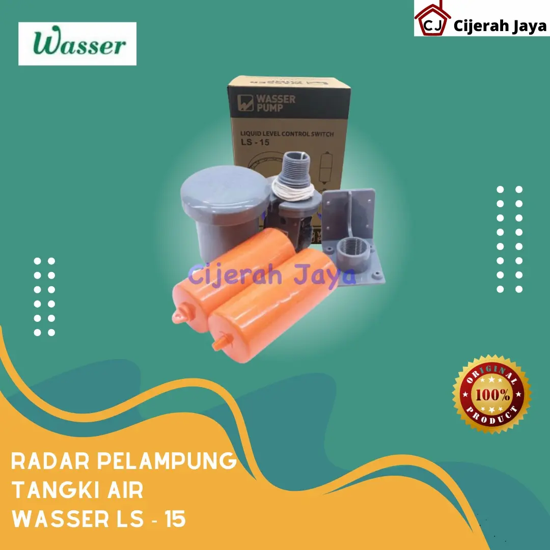 Radar Pelampung Tangki Air Wasser LS-15 | Toren Torn Otomatis LS15