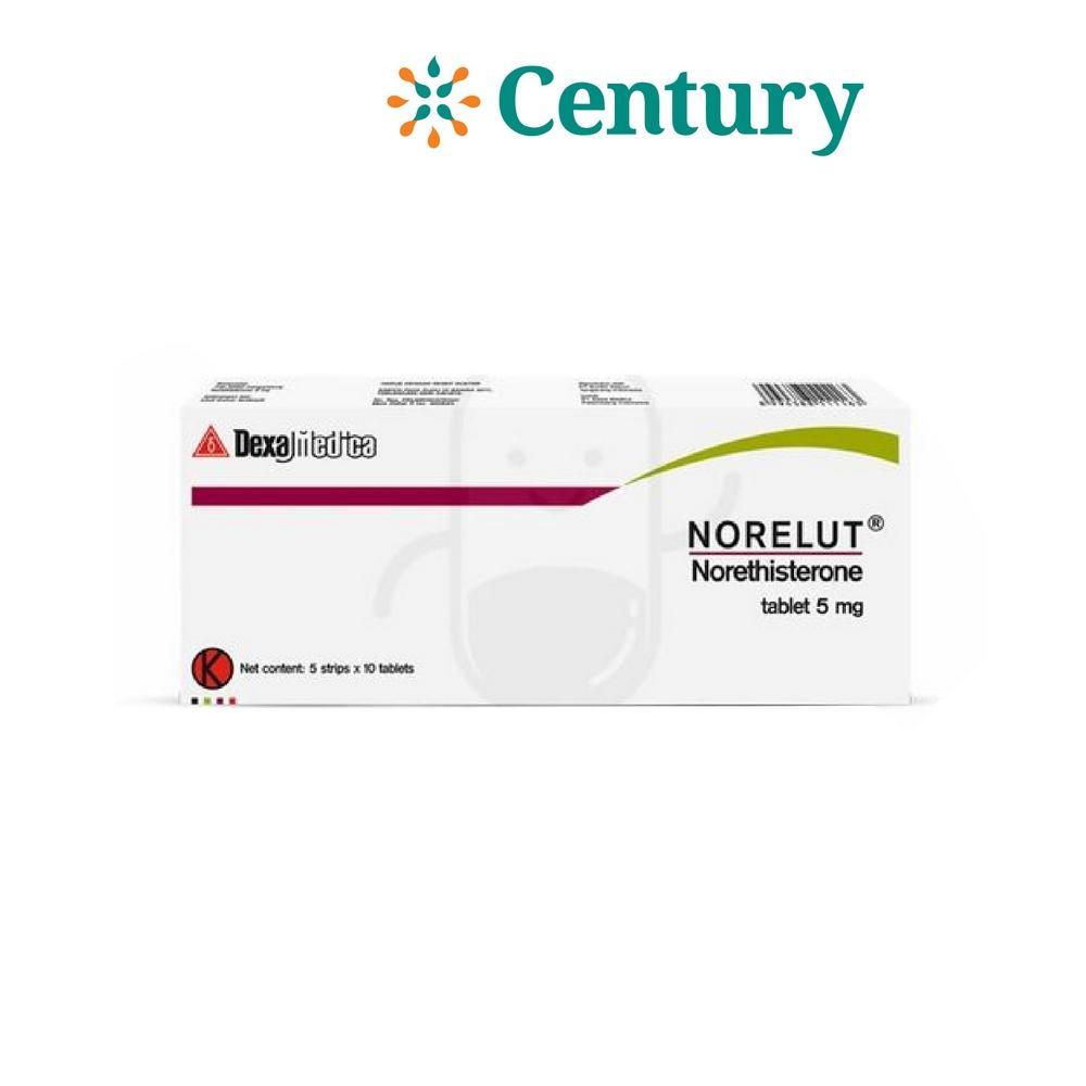 NORELUT 5 MG STRIP 10 TABLET