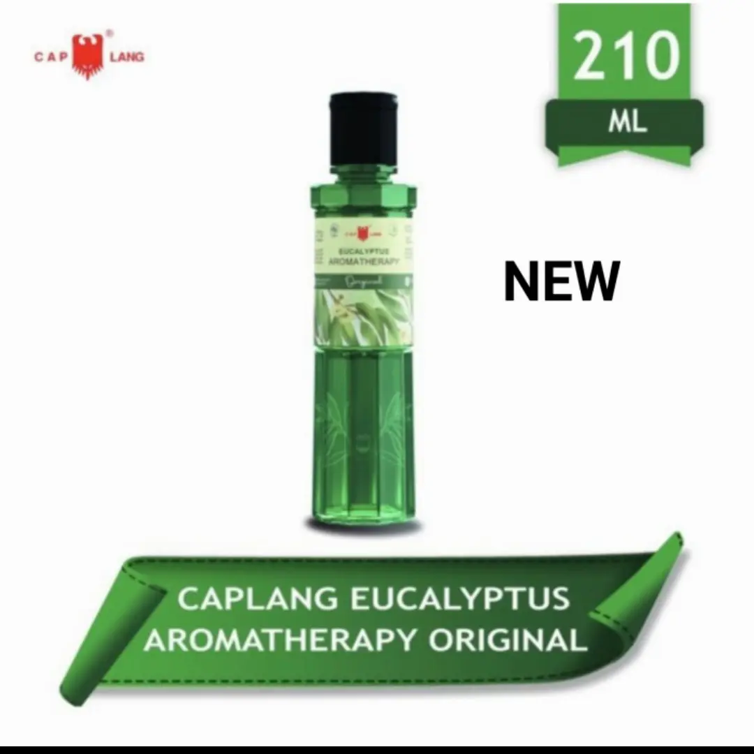 CAP LANG MINYAK KAYU PUTIH EKALIPTUS AROMATHERAPY ORIGINAL 210 ML