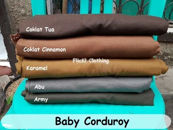 Kain Corduroy 6oz Bahan Jeans Corduroy Denim Corduroy Tipis Katun Corduroy 6oz