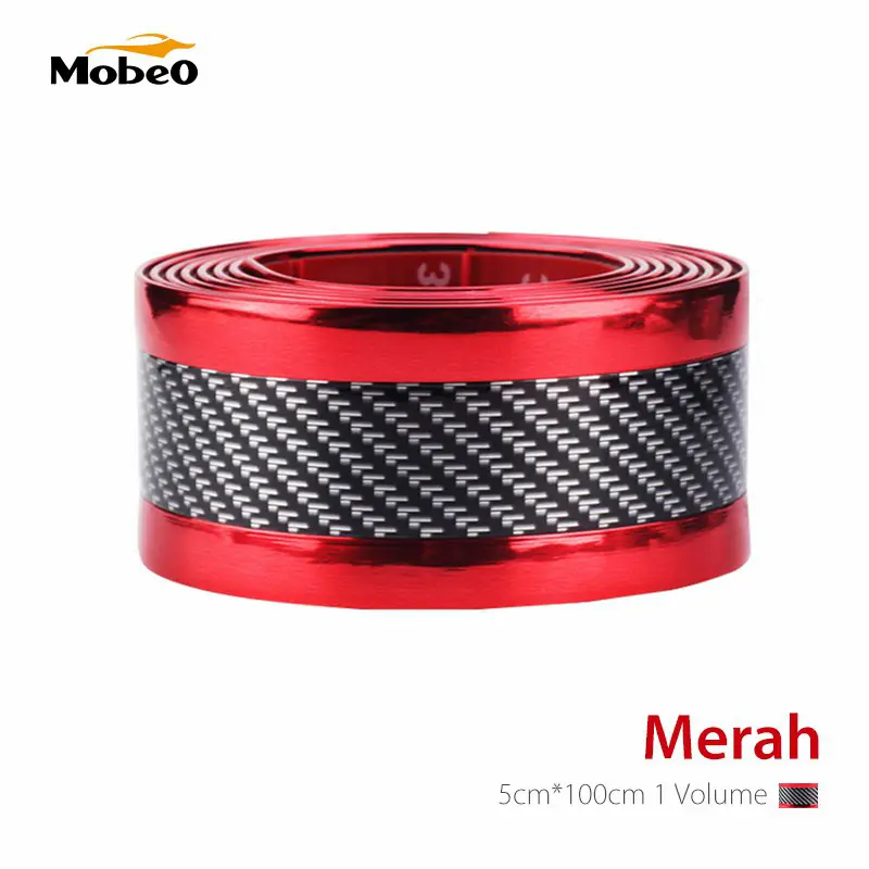 ORIGINAL MOBEO STICKER CARBON PELINDUNG BAGIAN MOBIL (ADA VIDEO) 1