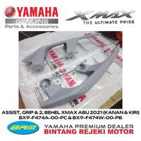 Gambar ASSIST, GRIP & 2, BEHEL XMAX ABU 2021 (KANAN & KIRI) dari Yamaha Bintang Rejeki Motor Kab. Bandung 2 Tokopedia