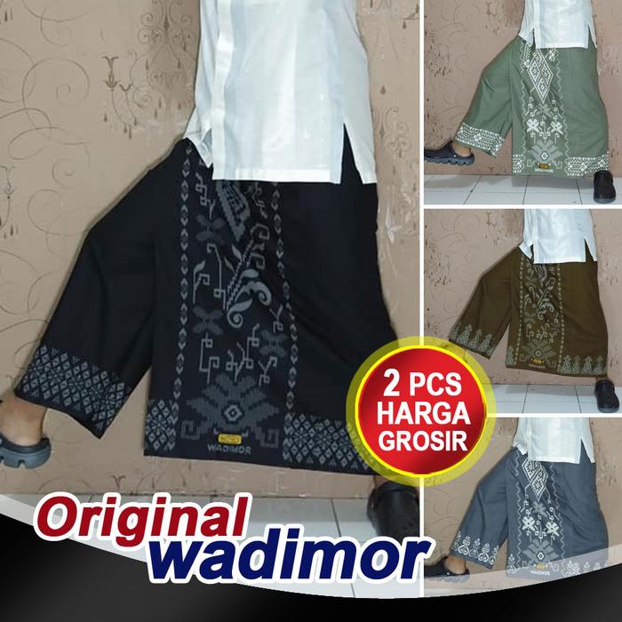 Gambar sarung celana dewasa batik "WADIMOR" adem enak dan nyaman di kulit dari amel88 Kota Tangerang Selatan Tokopedia