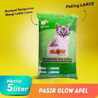 Gambar Pasir Gumpal Wangi GLOW Cat Litter 5L Bentonite Pasir Kucing - Apel dari Petosop Ps Jakarta Timur 1 Tokopedia