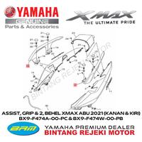 Gambar ASSIST, GRIP & 2, BEHEL XMAX ABU 2021 (KANAN & KIRI) dari Yamaha Bintang Rejeki Motor Kab. Bandung 4 Tokopedia