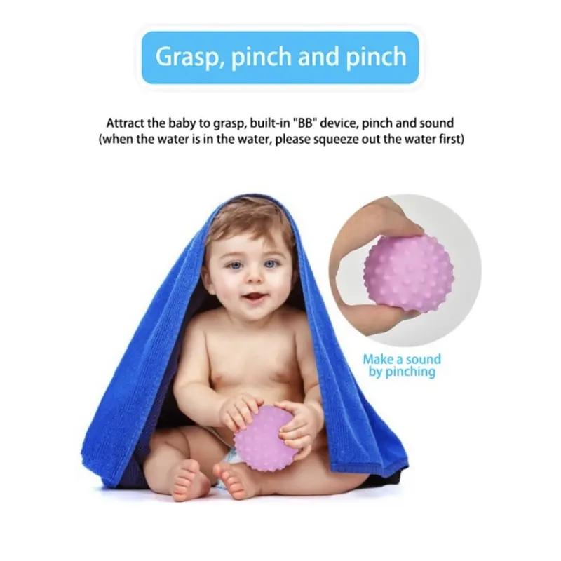 6PCS Sensory Balls Baby Massage Sensory Bola Pijat Bayi Fidget Toys 3
