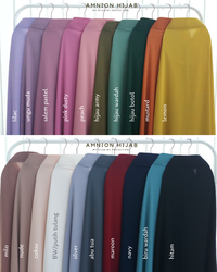 Gambar Hijab instan warna Baby Blue / Khimar agniya by amnion hijab dari amnion mart Kab. Majalengka 5 Tokopedia