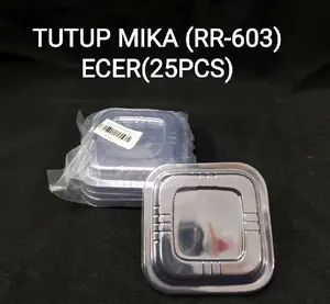 Tutup Mika ALU TRAY OX 100 - Aluminium Tray  OX100 - Ecer (25 pcs)