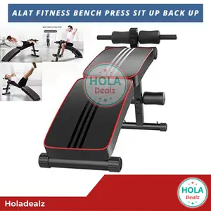 ALAT FITNESS RUMAH ALAT FITNESS BENCH PRESS SIT UP BACK UP ORIGINAL