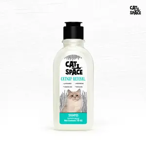 CAT SPACE Catnip Herbal Cat Shampoo 300ml Shampoo Kucing