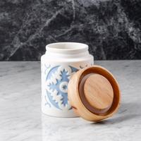 Gambar Snowflakes Blue Food Jar - Small / Toples Makanan dari Brewsuniq Store Kota Medan 4 Tokopedia