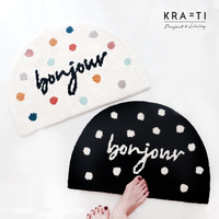 Gambar Keset Kamar / Keset Premium / Keset Bonjour / Keset Karpet / Door Mat - Putih dari Krafti Project & Living Kota Administrasi Jakarta Pusat 1 Tokopedia