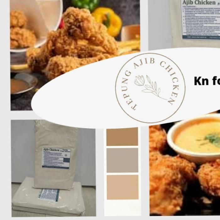 Gambar Tepung Fried Chicken SIAP PAKAI / Ayam Kentucky 1 KG Breader Crispy dari KaEn Food Rumah Kebab Kota Administrasi Jakarta Timur Tokopedia