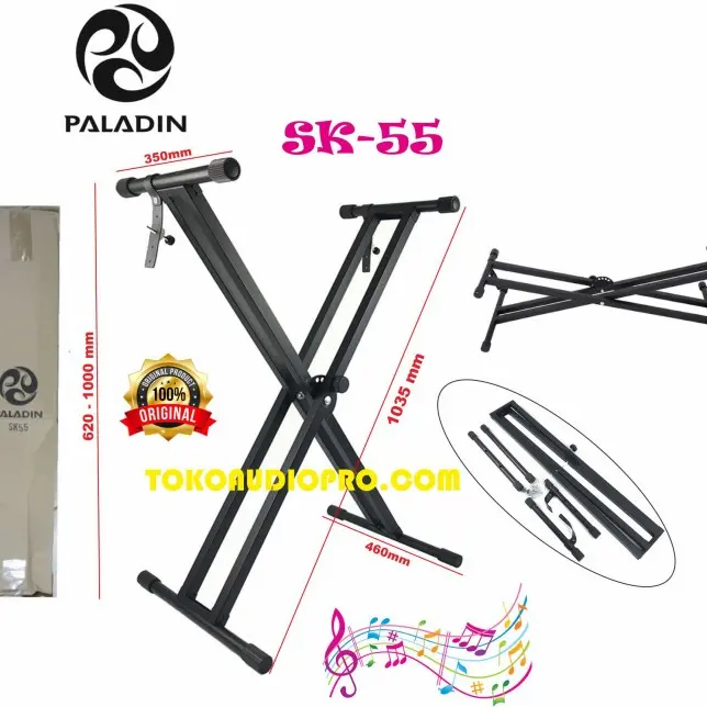 paladin sk55 / sk-55 /sk 55 stand keyboard import 1