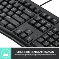Gambar Logitech MK120 Combo USB Keyboard & Mouse, Desain Anti Tumpah, Full Size Layout, Plug-and-Play, Garansi 1 Tahun untuk PC Windows dan Linux Computer dari Click & Go Tokopedia Kota Bandung 4 Tokopedia