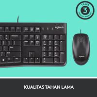 Gambar Logitech MK120 Combo USB Keyboard & Mouse, Desain Anti Tumpah, Full Size Layout, Plug-and-Play, Garansi 1 Tahun untuk PC Windows dan Linux Computer dari Click & Go Tokopedia Kota Bandung 5 Tokopedia