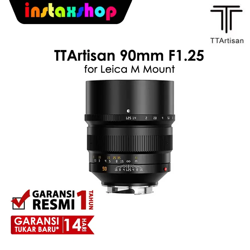 TTArtisan 90mm f1.25 Leica M Mount Fullframe TTArtisans 90mm f/1.25 0