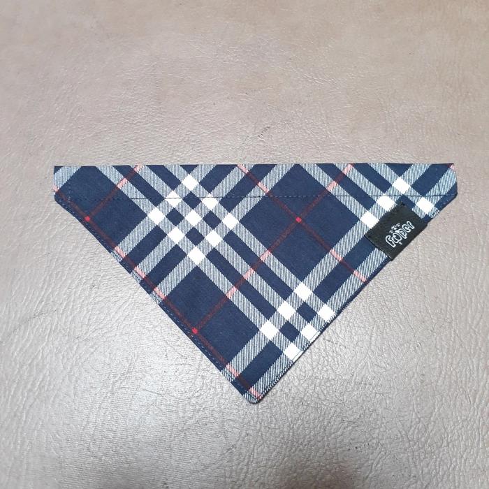 Gambar Kalung Anjing Kucing Scarf Bandana Collar S Navy Tartan Plaid 2 dari Fooper Kota Administrasi Jakarta Barat Tokopedia