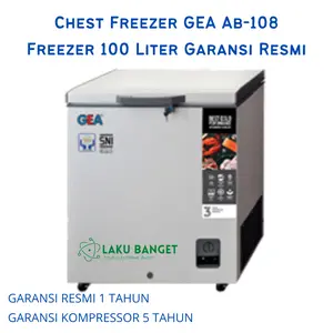 Chest Freezer GEA Ab-108 / Freezer 100 Liter GEA AB 108 Garansi Resmi
