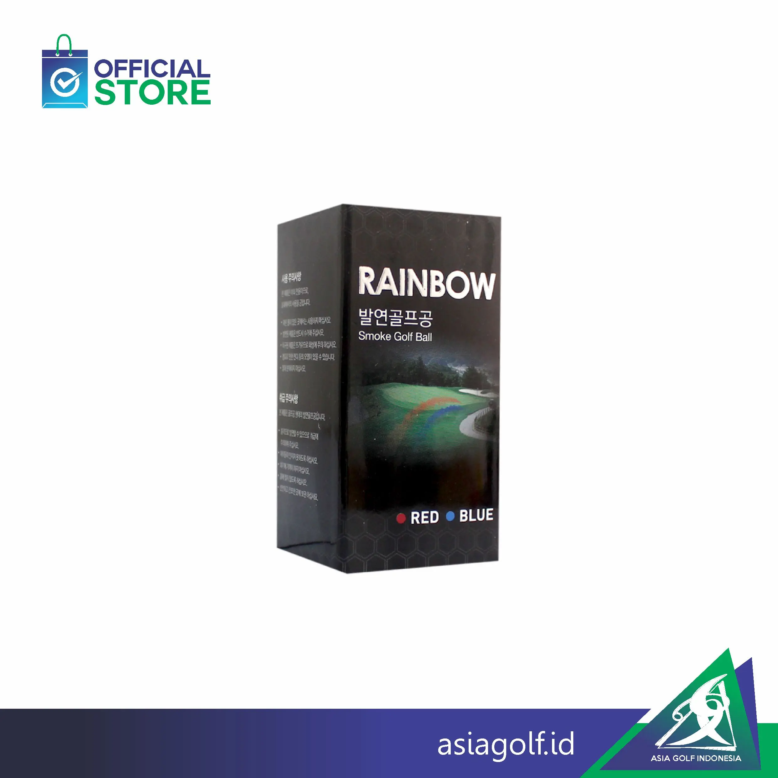 Smoke Golf Ball / Bola Golf Asap Rainbow