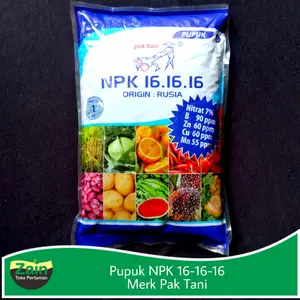 Pupuk NPK 16-16-16 Merk Pak Tani 1 kg