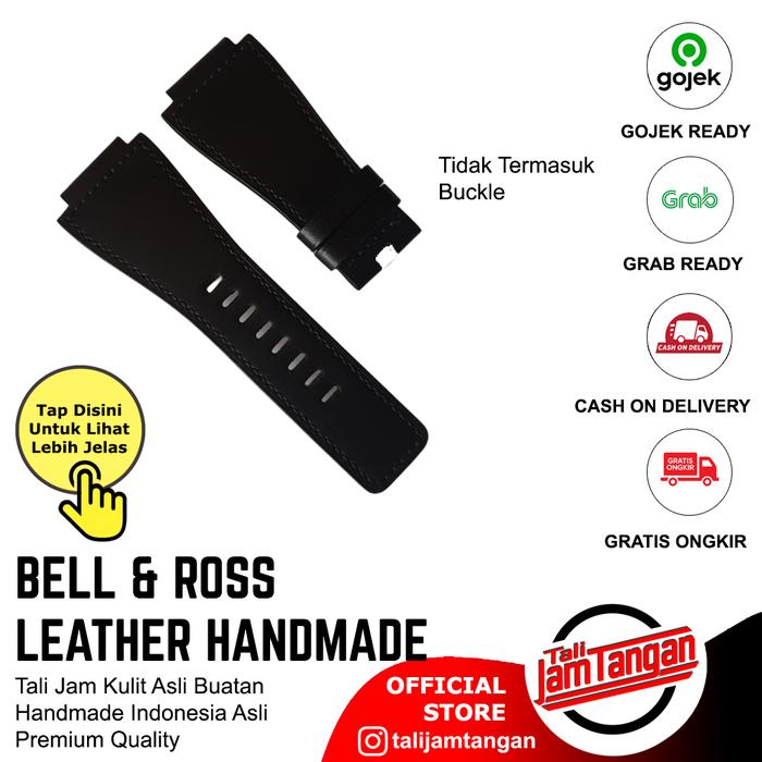 Gambar BELL & ROSS HANDMADE LEATHER STRAP TALI JAM TANGAN KULIT ASLI dari Tali Jam Tangan com Kota Tangerang Selatan Tokopedia