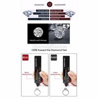 Gambar Premium Moissanite Diamond Stud Earrings Au850 / 20K. Giwang Emas Asli - 9mm. Au850 3gr dari HeavenlyNirwana Kab. Tangerang 3 Tokopedia