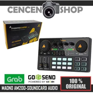 Maono AU-AM200 PODCAST MIXER SOUNDCARD ORIGINAL GARANSI