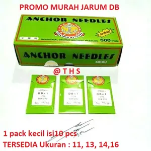 JARUM MESIN JAHIT Listrik - Jarum DB (typical / siruba / brothe / juki