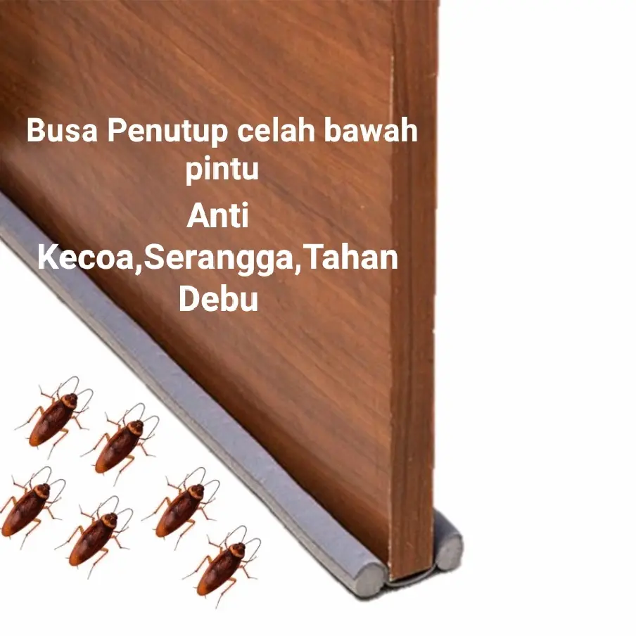 COD Busa Penutup Celah Bawah Pintu Penghalang Kecoa Serangga Serbaguna