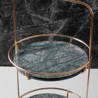 Gambar Brewsuniq Marble 2 Tier Standing Tray – Nampan Dua Tingkat Marmer Elegan untuk Tempat Aksesoris & Dekorasi dari Brewsuniq Store Kota Medan 4 Tokopedia