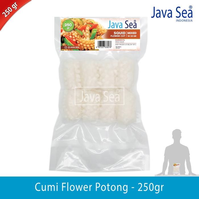 Gambar Cumi Flower pack 250gr Import dari JAVA SEA Kab. Tangerang Tokopedia