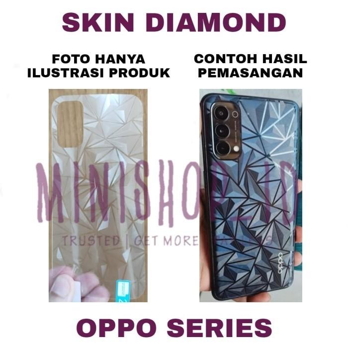 Gambar OPPO A92 SKIN DIAMOND BACKSCREEN PROTECTOR DIAMOND dari MINISHOP OFFICIAL Kota Tangerang Tokopedia