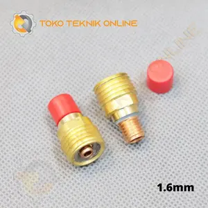 GAS LENS COLLET BODY UNTUK TIG TORCH TIPE WP9, 1.6MM – CALDWELL