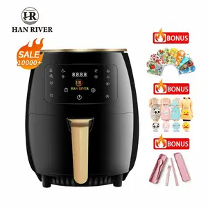 HAN RIVER HRAF02BK Air Fryer 4.5 L/ Mesin Penggoreng tanpa minya 1200w