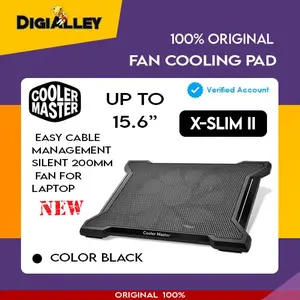 Cooler Master NotePal X-Slim II Ultra Slim Laptop Cooling Pad Original