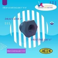 Gambar VALVE VERLOP RING PVC 1 X 3/4" INCH LANGGENG SOCK DRAT LUAR DALAM dari Lucyandri Official Kab. Tangerang 1 Tokopedia
