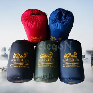 Sleeping Bag 3 Layer Jack Wolfskin Polar Dakron Selimut Gunung SB Jws